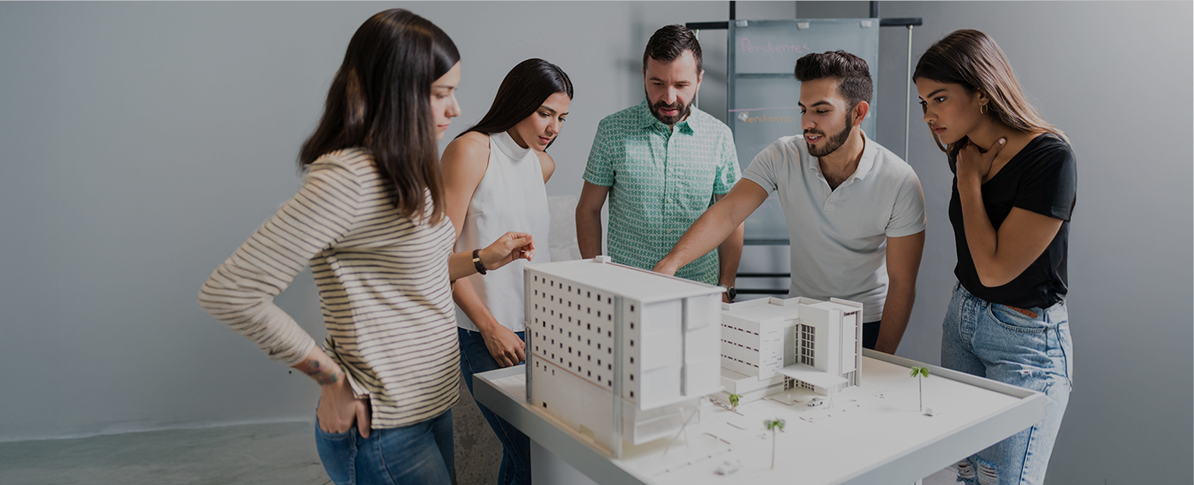 Couple laughing together